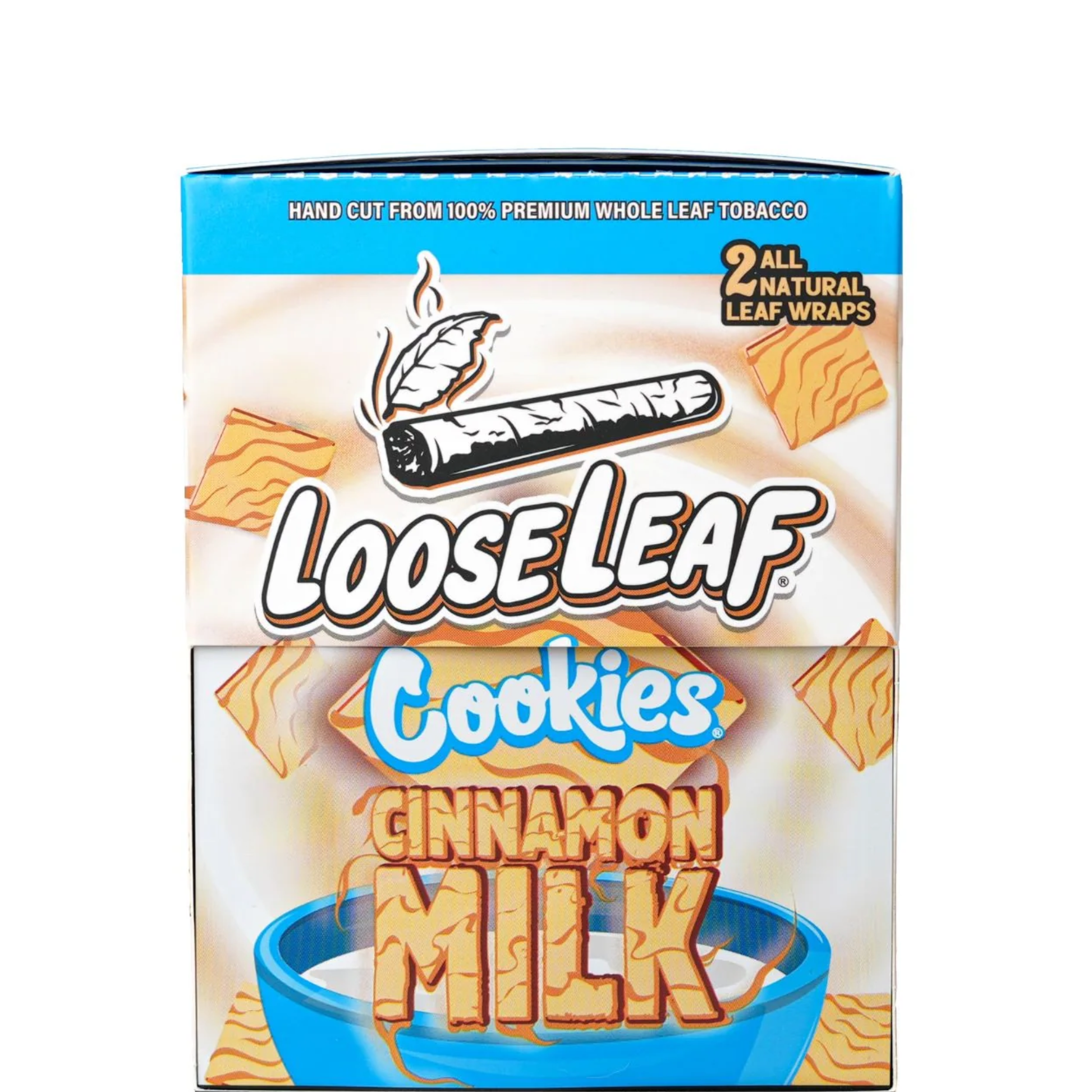 邦楽 cookieleaf LooseLeaf x Cookies Cinnamon Milk Wraps – Double Dose