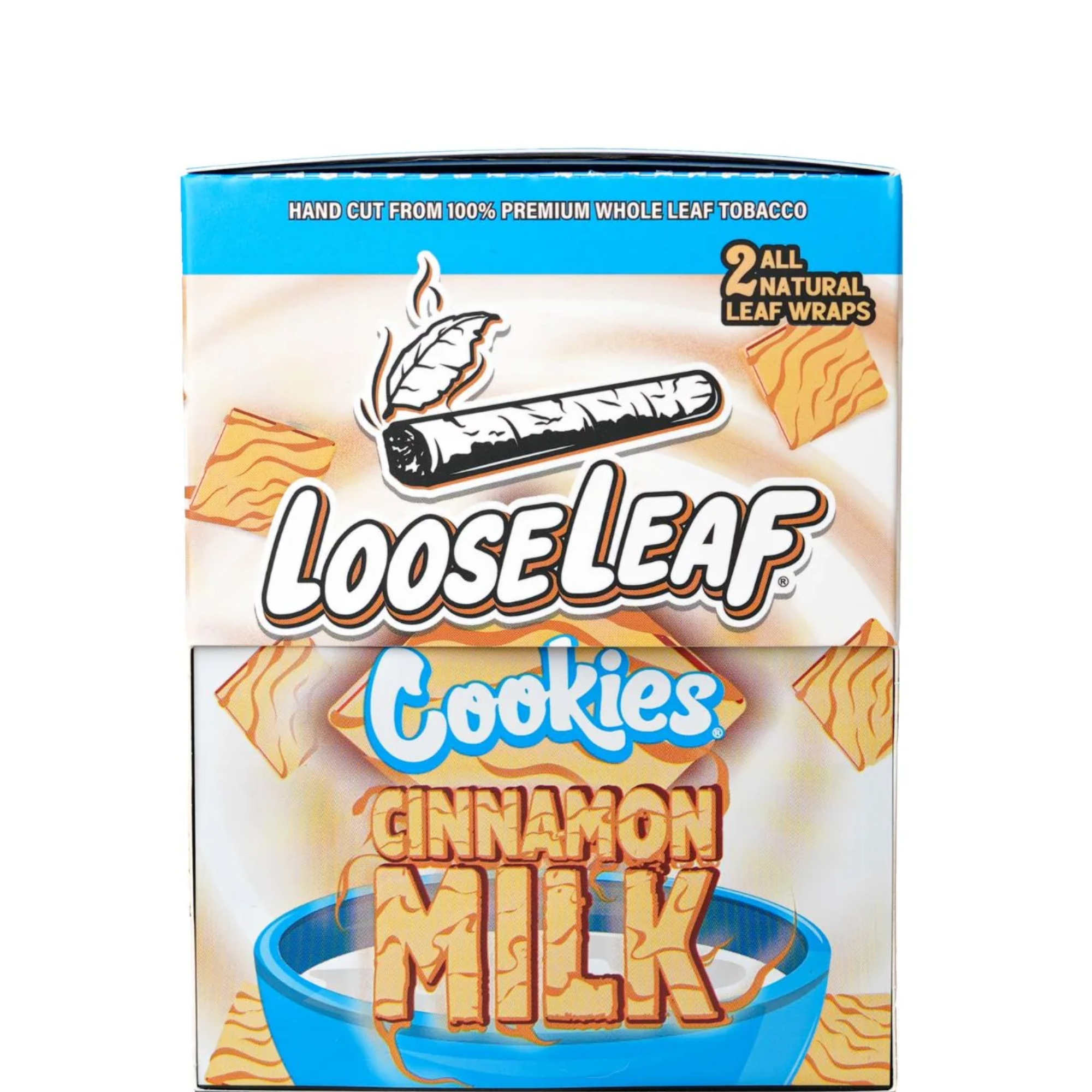 LooseLeaf x Cookies Cinnamon Milk Wraps